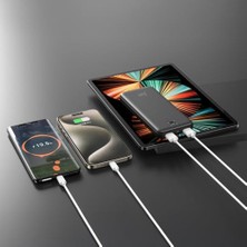 Eco Lounge 10000MAH 10.5W Çift Usb-A Çıkışlı Powerbank Taşınabilir Hızlı Şarj Cihazı Siyah