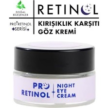 Eco Lounge Polente Natural - Pro Retınol Eye Cream - Retinol Içeren Yaşlanma Karşıtı Göz Kremi (50 Ml)