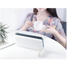 Eco Lounge D-M205 10.000 Mah Standlı Kablosuz Powerbank Taşınabilir Şarj Cihazı (Beyaz)