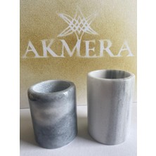 Akmera Home Ikili Mermer Baharatlık
