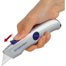 Eco Lounge WP213007 Alüminyum Gövde Otomatik Geri Çekilebilir Rötuş Bıçağı