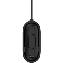 Eco Lounge 36009 Mi Band 4 ile Uyumlu USB Şarj Kablosu, Siyah