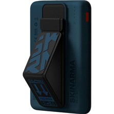 Eco Lounge Ile Uyumlu Powerbank Orijinal Spunk Şarj ve Pd Hızlı 15W 5000MAH Mavi