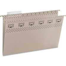 Eco Lounge Asma Dosya Folder With Easy Slide Tab, 1/3 Cut Sliding Tab, Yasal Boyut, Çelik Gri, Kutu Başına 18 (64093, Çubuk Rengi May Vary)