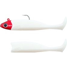 Fiiish Master Shad MS100/4 MS4520 Combo Medium 10CM 15GR White Coco Red