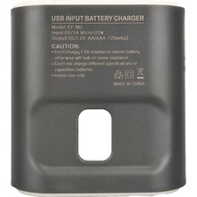 Ef-M2 Pil Şarj Aleti 2li USB Aa-Aaa Ni-Mh Ni-Cd