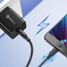Eco Lounge 2.0 A Usb-A & Micro USB Data ve Şarj Kablosu, 50 Santimetre, Siyah, ACBUGN60135