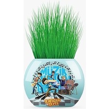 Eco Lounge Rafadan Tayfa Temalı Çim Adam 6'lı Set – Çocuklar Için Eğitici ve Eğlenceli Bitki Yetiştirme Kiti