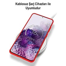 Galaxy S23 ile Uyumlu Kapak Içi Kadife Kamera Korumalı Lansman Silikon Kılıf - Yeşil