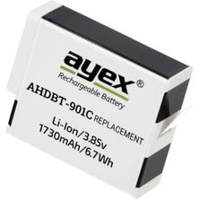 Eco Lounge AHDBT-901C Batarya, Hero 9, 10, 11, 12 Ile Uyumlu