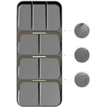 Eco Lounge 9 Bölmeli Çekmece Kaşık,çatal Düzenleyici, Kaşıklık Decobella