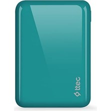 Eco Lounge 2BB156TZ Recharger Taşınabilir Şarj Aleti / Powerbank, 10.000 Mah, Turkuaz