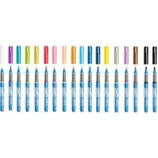 Eco Lounge Akrilik Paint Marker Su Bazli Fırça Uçlu 18'li