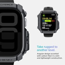 Eco Lounge 46MM Seri 11/10 ile Uyumlu Kılıf Rugged Armor Dark Gray - ACS08598