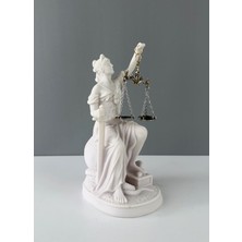 LivadoHome Themis Dekoratif Adelet Heykeli 21 x 9 cm