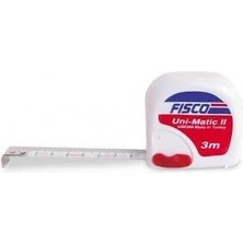 Eco Lounge Çelik Şerit Metre, 15 mm Genişlik, Otomatik Kilitli, Askılı, Dayanıklı Gövde, Otomatik Geri Sarma, Profesyonel Ölçüm Aleti, Premium Kalite (3 Metre)