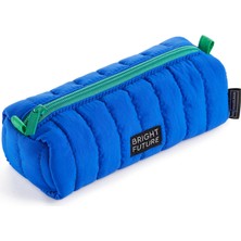 Eco Lounge Kalem Çantası Mr Mavi Yeşil Fermuar