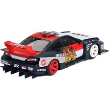 Eco Lounge Truescale Miniatures Silvia S15 Lb Super 1:64 Diecast Model Araba – Sağdan Direksiyon (Rhd), Beyaz/siyah Grafikler, Koleksiyonluk