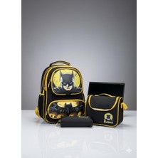 Yerli Üretim Luks Okul Çantası 3*lü Termal Beslenme çantası Kalemlik