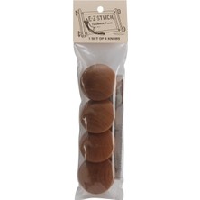 Eco Lounge 71658 Oak Frame Knobs-4-Pkg