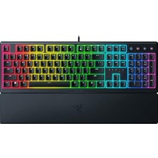 Ornata V3 - Düşük Profilli Oyun Klavyesi (Hibrit Mecha-Membran Anahtarı, Uv Kaplamalı Tuş Başlıkları, Manyetik Yumuşak Dokunuşlu Bilek Desteği, Rgb Chroma) Tr Düzeni | Siyah