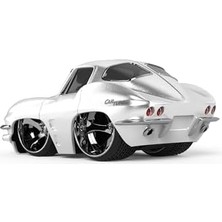 Eco Lounge Mga Entertaintment Cartuned S2 1963 Chevy Corvette Stingray - Beyaz Muscle Araba