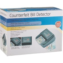 Eco Lounge Uber 128-X Para Kontrol Makinası 4 Nokta Kontrollü, Kızıltesi Işık, Hız: Sn0.5 450G 138X128X74 Türk Lirası, Dolar, Euro Kontrol