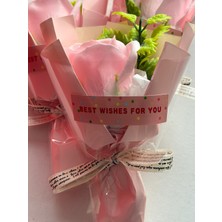 By Luma Gül Buketi Kokulu - Sevgililer Günü - Doğum Günü - Hediyelik - Dekoratif