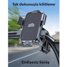Eco Lounge NR76 Motor ve Bisiklet Telefon Tutucu Tek El Kullanım Pazar Poşeti Askılıklı