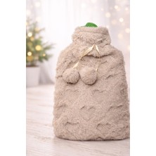 Hayke Peluş Sıcak Su Torbası – Yumuşak Kılıflı Termofor | Kış Için Sıcacık ve Rahatlatıcı