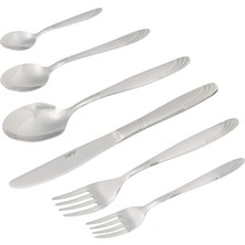 Nehir Lizbon Sade 12 Kişilik 72 Parça Kutulu Çatal Kaşık Bıçak Takımı