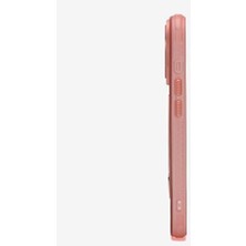 Flexstand Serisi Modelleri Için Magsafe ile Uyumlu Manyetik Stantlı ve Yükseltilmiş Kenarlı Tam Kamera Lens Korumalı Kılıf (Pembe, 16 Pro Max)