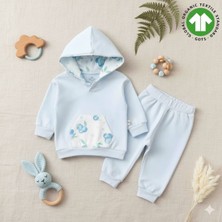 The Nest Kids Nordic Dream Premium Organik Pamuk Sade Tasarımlı Günlük Bebek Alt Üst Takım