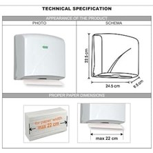 Eco Lounge Z Katlama Dispanser Havlusu Dispanseri Abs PLASTIK,915