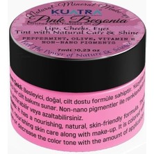 Eco Lounge Pink Begonia Doğal Içerikli Nemlendirici - Antioksidan Işıltı Veren Balm (Ruj - Allık - Göz Farı) 7ml