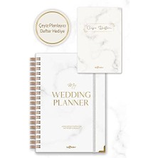 Eco Lounge Düğün Planlayıcısı Altın Köşeli Ajanda