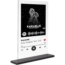 Dekori_spotify Plak_karanlık_dolu Kadehi Ters TUT_15X20