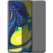 Eco Lounge Galaxy A80 Privacy 5d Gizlilik Filtreli Cam Ekran Koruyucu Siyah