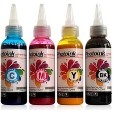 Eco Lounge Epson Süblimasyon Mürekkepler, 4 Renk Süblimasyon-Transfer Baskı Için 100 gr Mürekkep