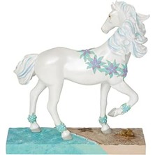 Eco Lounge Boyalı Midilli Izi Okyanus Rüyası Heykelcik, 7,5 Inç, Çok Renkli