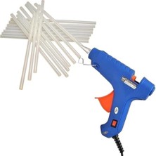 Eco Lounge 20W Ince Silikon Tabancası – 10 Adet 7 mm Silikon Çubuğu Dahil, Hızlı Isınan Mini Silikon Tabancası, El Işi, Tamir, Hobi ve Dıy Çalışmaları Için Ince Uçlu Yapıştırıcı Tabancası