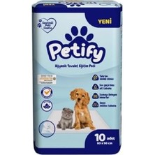 Eco Lounge Önlem Petify Evcil Hayvan Tuvalet Eğitim Pedi 10 Adet