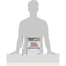 Eco Lounge (460-59 400 Serisi Görsel Sulu Boya Günlüğü, 63,5 kg Soğuk Pres, Kağıt, Beyaz, 9 Inç x 12 Inç