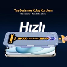 Eco Lounge 15 5d Easyfit 2 Adet Kolay Uygulama Aparatlı Ekran Koruyucu Temperli Cam