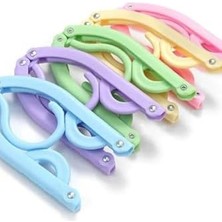 Eco Lounge 5 Adet Portatif Sihirli Katlanabilir Seyahat Askısı Elbise Askısı