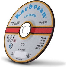 Tuba Toptaş Karbosan Metal Taşlama Diski 230X8,0X22,23