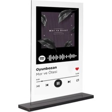 Dekori-Spotify Plak - Oyunbozan / Mor ve Ötesi 15X20CM