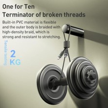 Eco Lounge 27W Type-C To Lightning Otomatik Şarj Kesme Özellikli Pd Hızlı Şarj Kablosu, 1.2 Metre