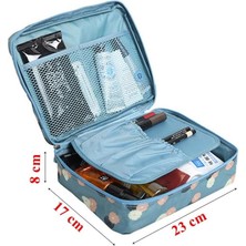 Eco Lounge Ecoform Su Geçirmez Organizer Seyahat Kozmetik Makyaj Çantası Mint