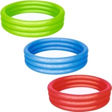 Bestway Renkli Çocuk Şişme Havuzu 122X25CM, Eğlenceli ve Rahat Yaz Aktiviteleri